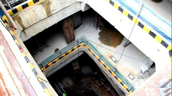  Nhà ga metro – Công trường khổng lồ dưới lòng đất 