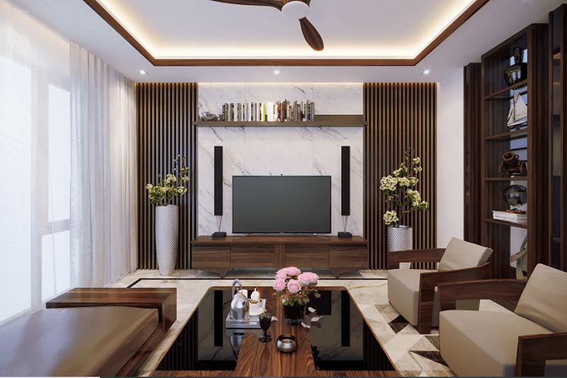Top những mẫu thiết kế nội thất phòng khách đẹp sang trọng nhất 2021