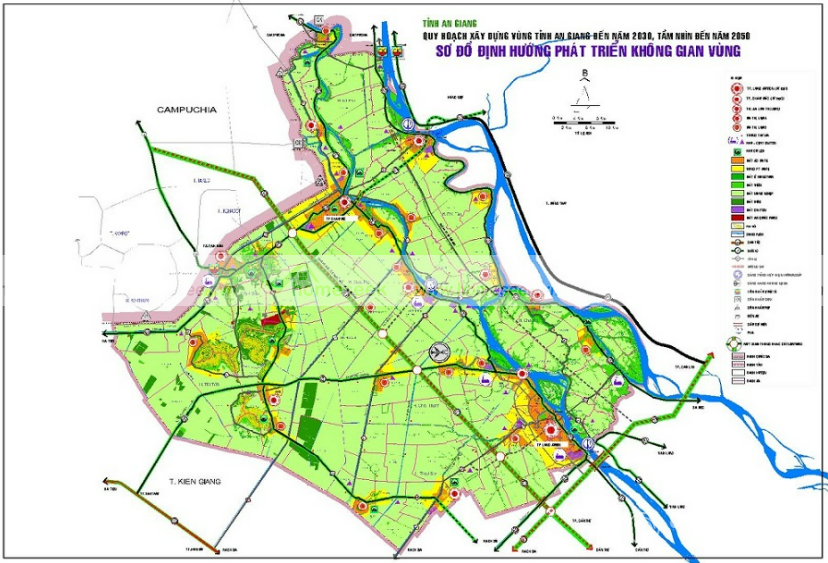 Thông tin quy hoạch tỉnh An Giang đến năm 2030