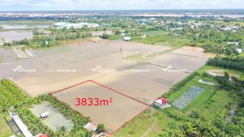 Đất ruộng huyện Ch&acirc;u Th&agrave;nh, An Giang 3833m2