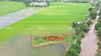 Đất l&uacute;a nước x&atilde; Vĩnh Kh&aacute;nh, huyện Thoại Sơn, An Giang 1008m2