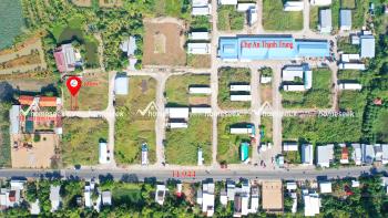 Đất nền ( nền 3) đường số 14, x&atilde; An Thạnh Trung, huyện Chợ Mới, An Giang 130m2