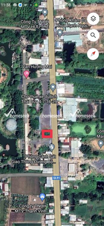 Đất nền số 1 mặt tiền quốc lộ 91, xã Mỹ Đức, huyện Châu Phú, An Giang 69.2m2