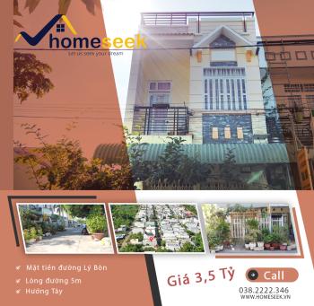 Nhà mặt tiền đường Lý Bôn, khu Sao Mai, phường Bình Khánh, TP.Long Xuyên, An Giang 91.1m2