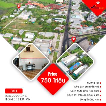 Nhà khu dân cư Bình Hòa, xã Bình Hòa, huyện Châu Thành, An Giang 64m2