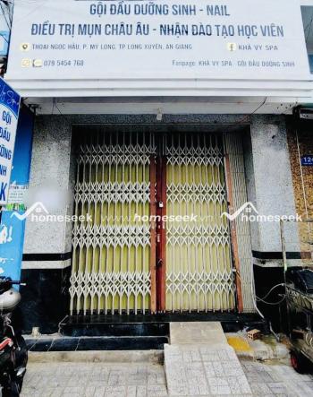 Cho thuê nhà mặt tiền đường Thoại Ngọc Hầu, phường Mỹ Long, TP.Long Xuyên, An Giang 68m2