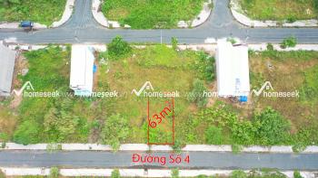 Đất nền đường số 4 khu Tây Đại Học, phường Mỹ Phước, TP.Long Xuyên, An Giang 63m2